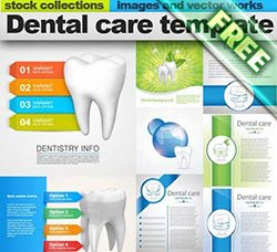 牙科广告：Dental care template